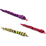 Petface Buddies 70cm Snake Plush Dog Toy - Assorted