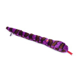 Petface Buddies 70cm Snake Plush Dog Toy - Assorted