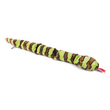 Petface Buddies 115cm Snake Plush Dog Toy - Assorted