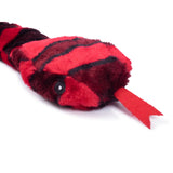 Petface Buddies 115cm Snake Plush Dog Toy - Assorted