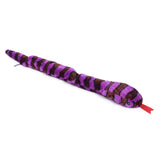 Petface Buddies 115cm Snake Plush Dog Toy - Assorted