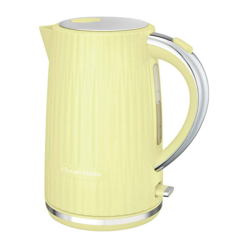 Russell Hobbs Eden 1.7 Litre Kettle & 2-Slice Toaster Set - Lemon