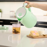 Russell Hobbs Eden 1.7 Litre Kettle & 2-Slice Toaster Set - Pistachio Green
