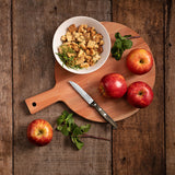 Tramontina 3-Piece Kitchen Knife Set with Wooden Handles