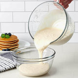 Anchor Hocking 2 Litre Glass Batter Bowl With Lid