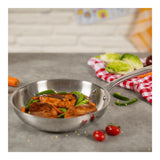 Kuhn Rikon Allround 20cm Stainless Steel Uncoated Frying Pan