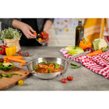 Kuhn Rikon Allround 20cm Stainless Steel Uncoated Frying Pan
