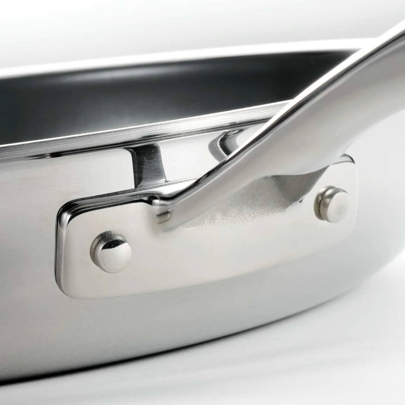 Tramontina 2-Piece Tri-Ply Stainless Steel Ceramic Non-Stick Frying Pan Set