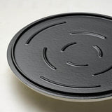Tramontina 30cm Enamelled Cast Iron Saute Pan with Lid - Latte