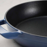 Tramontina 30cm Enamelled Cast Iron Skillet - Blue