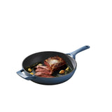 Tramontina 30cm Enamelled Cast Iron Skillet - Blue