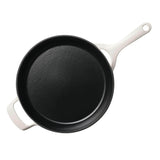 Tramontina 30cm Enamelled Cast Iron Skillet - White
