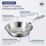 Tramontina Tempo Tri-Ply Base Stainless Steel 20cm Frying Pan