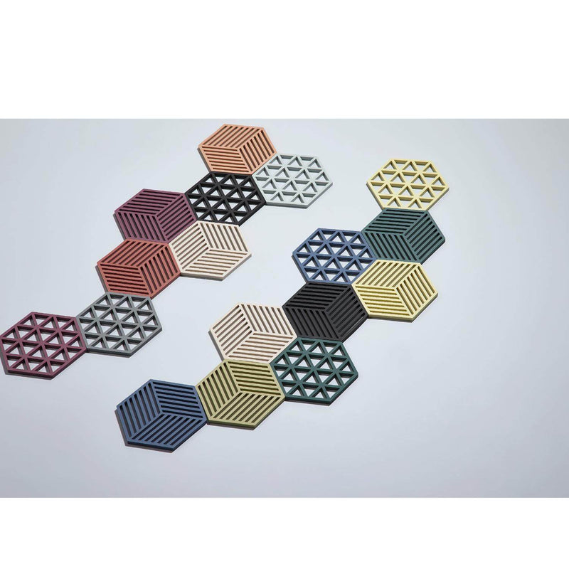 Zone Denmark Hexagon Silicone Trivet - Warm Grey
