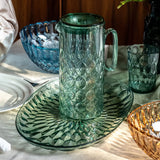 Guzzini Vanity 1 Litre Acrylic Crystal Pitcher With Lid - Matcha Green