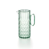 Guzzini Vanity 1 Litre Acrylic Crystal Pitcher With Lid - Matcha Green