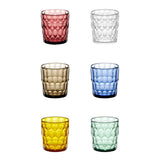 Guzzini Vanity Set Of 6 Acrylic Crystal Low Tumblers - Assorted Colours