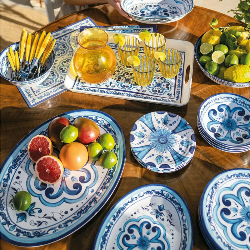Guzzini Blues Melamine Salad Server Set