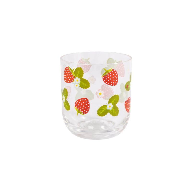 Navigate Strawberries & Cream Reusable Decorated Tumbler