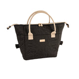 Beau & Elliot Oxford Quilted Convertible Lunch Bag - Jet