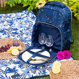 Sara Miller Anniversary 2 Person Insulated Backpack With Contents