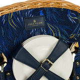 Sara Miller Anniversary 4-Person Wicker Hamper With Contents