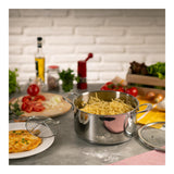 Kuhn Rikon Allround 24cm Stainless Steel Casserole with Glass Lid