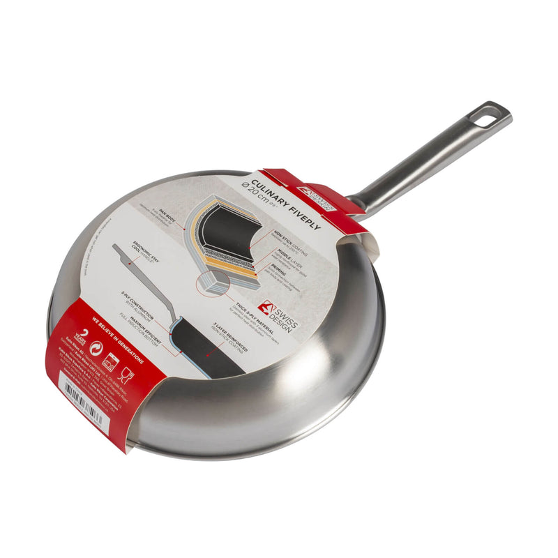 Kuhn Rikon Culinary Fiveply 28cm Non-Stick Frying Pan