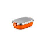 Le Creuset 'On The Go' Stainless Steel 900ml Rectangular Lunch Box - Volcanic