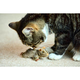 Petface Catkins Mini Mouse Plush Cat Toy