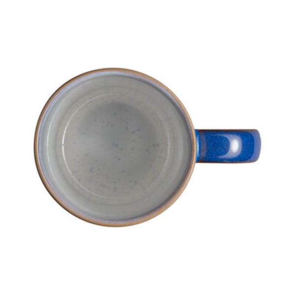 Denby Blue Haze Stoneware 410ml Ridged Mug