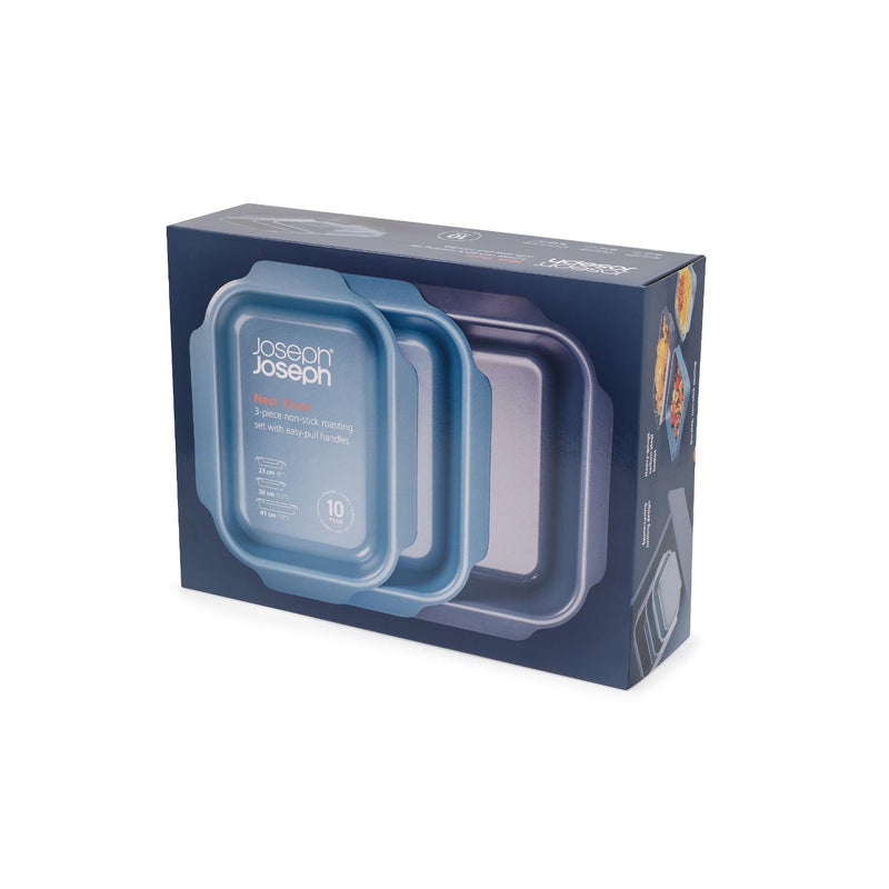 Joseph Joseph  Nest™ Oven Non-Stick Set of 3 Roasting Trays - Blue