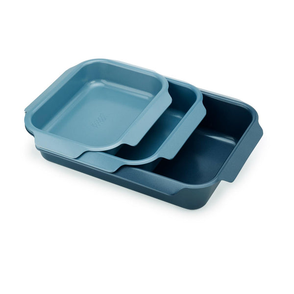 Joseph Joseph  Nest™ Oven Non-Stick Set of 3 Roasting Trays - Blue