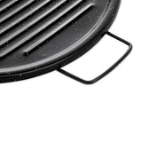 Vaello Enamel Coated Ridged Grill Pan - 36cm