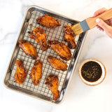 Nordic Ware Naturals® Quarter Sheet With Oven Grid