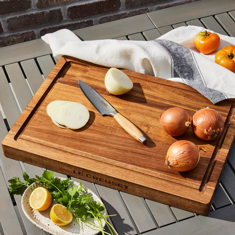 Le Creuset Woodenware 50cm x 35cm Acacia Wood Carving Board