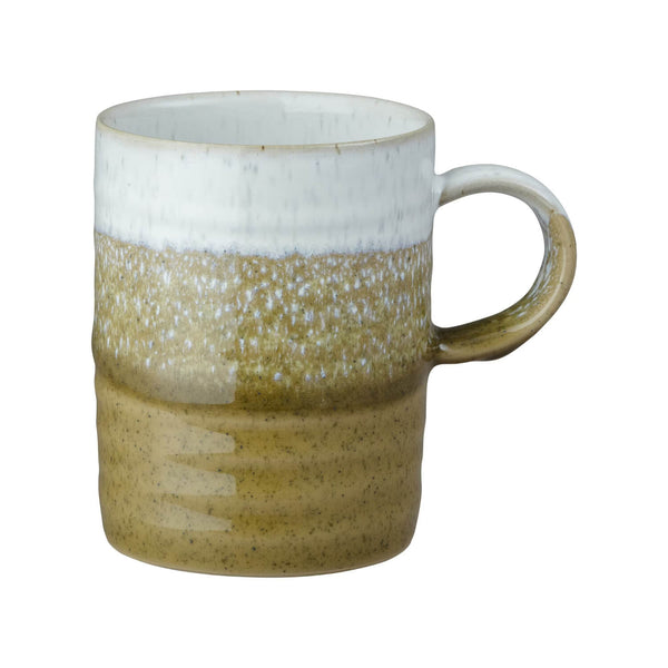 Denby Accents 400ml Ridged Mug - Ochre