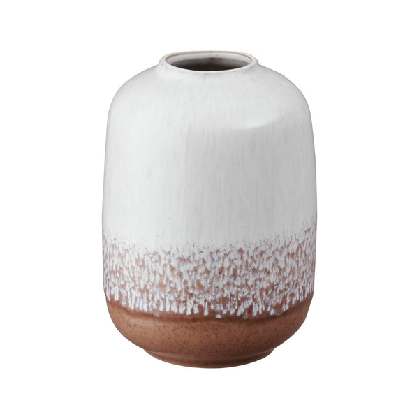 Denby Accents Small Barrel Vase - Rust