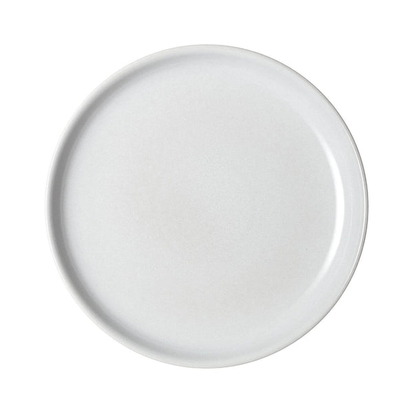 Denby Elements 26cm Coupe Dinner Plate - Stone White