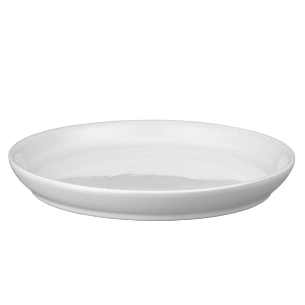 Denby Elements 26cm Coupe Dinner Plate - Stone White