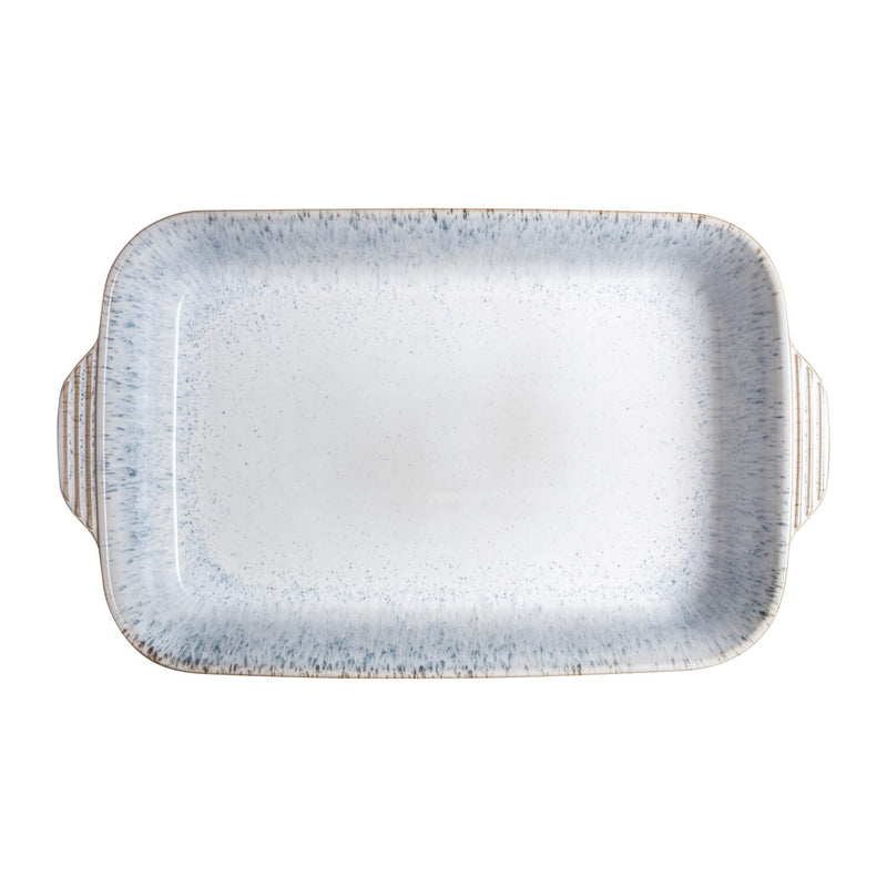 Denby Kiln 39.5cm Large Rectangular Oven Dish - Blue