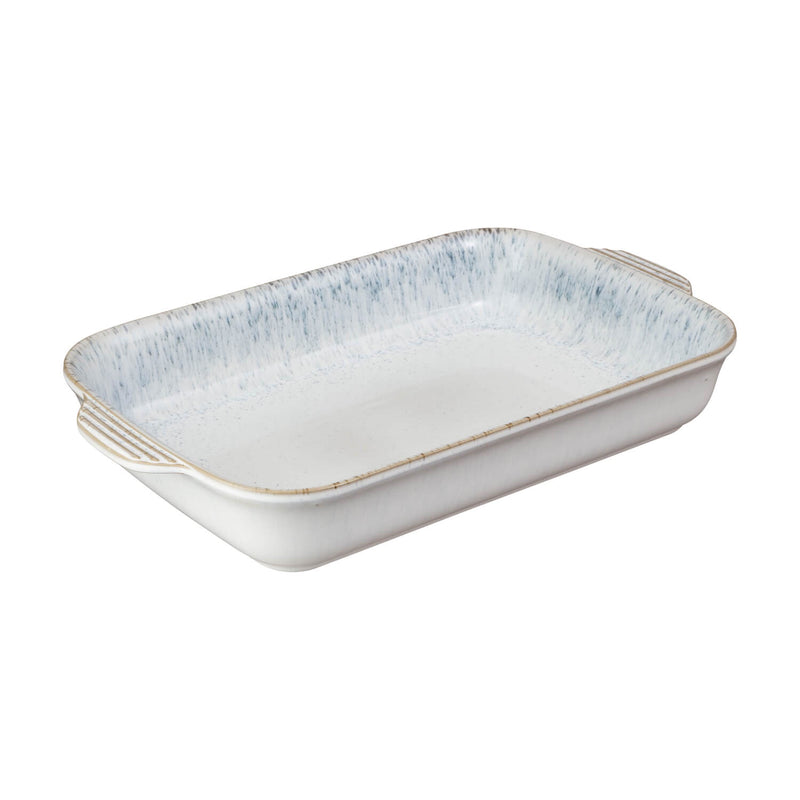 Denby Kiln 39.5cm Large Rectangular Oven Dish - Blue