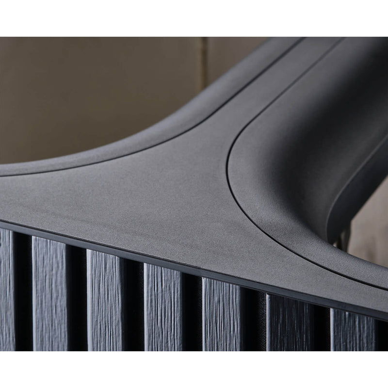 Joseph Joseph Tota Luxe 90 Litre Laundry Separation Bamboo Basket - Black