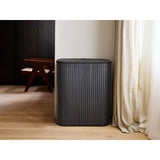 Joseph Joseph Tota Luxe 90 Litre Laundry Separation Bamboo Basket - Black