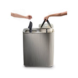 Joseph Joseph Tota Luxe 90 Litre Laundry Separation Bamboo Basket - Ecru