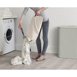 Joseph Joseph Tota Trio Luxe 90 Litre Laundry Separation Bamboo Basket - Ecru