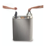 Joseph Joseph Tota Trio Luxe 90 Litre Laundry Separation Bamboo Basket - Ecru