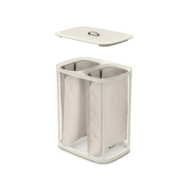 Joseph Joseph Tota 90 Litre Separation Laundry Basket - Ecru
