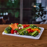 Farberware Build-a-Board 30cm x 40.5cm Snacklebox Polypropylene Board with Lid - Large