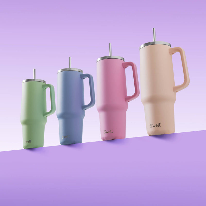 S'well 1.18 Litre XL Travel Tumbler - Hydrangea Pink